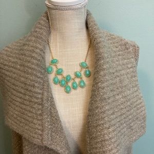 Gold & Jade Statement Necklace